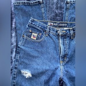 90s distressed cruel girl jeans size 4